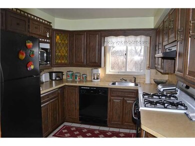 Kitchen. Functional Kitchen overlooking back yard 