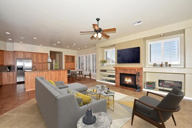 Great Room with virtual furniture.
