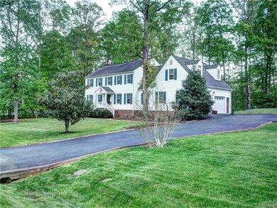 Beautifully landscaped lot on over 1/2 acre