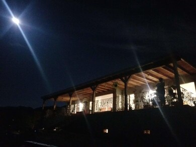 night shot hse front