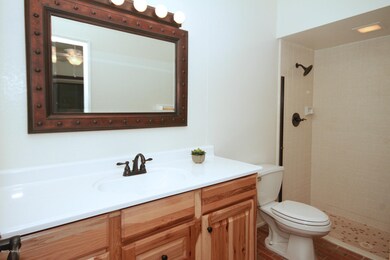 Master Bath-Framed Mirror-Just remodeled