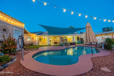 Backyard Pool Area