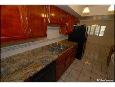 Kitchen. The kitchen of the home at 1071