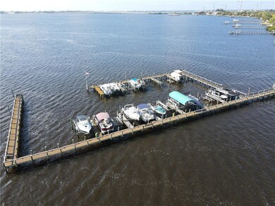 Dock area.