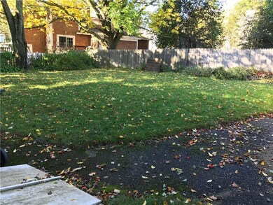 Level backyard.