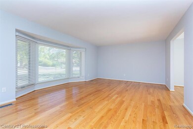 Spare room with light wood-style floors