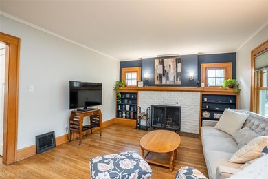 Wood Burning Fireplace