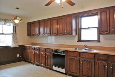 Plenty of cabinet and counter space