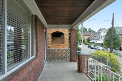 Welcoming front porch