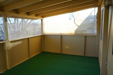 Enclosed porch