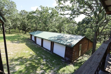 4 Car garage with lean-to