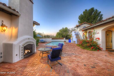 Fabulous Outdoor Fireplace