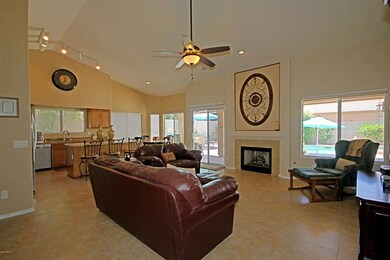 Family Room and Kitchen
