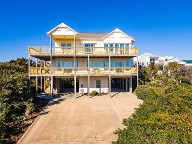 Second row Emerald Isle home