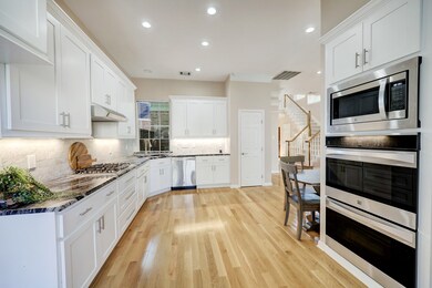 The spacious kitchen is large enough for a portabl