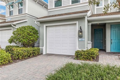 Property entrance featuring a garage