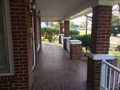 Front porch, swing view.