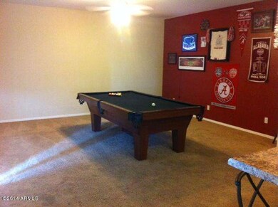 great room with pool table