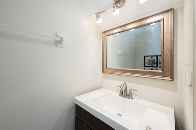 Main floor half bath.