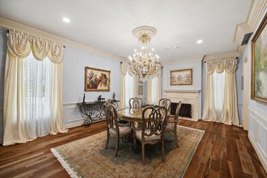 To the left of the Entry is the Dining Room, curre