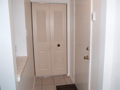 Entrance with coat closet