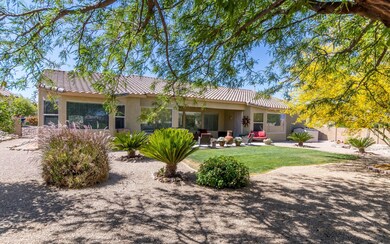 Backyard with Covered Patio