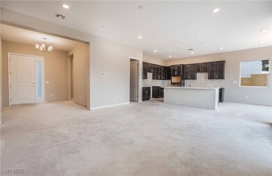 MODEL PICTURE**Unfurnished living room featuring c