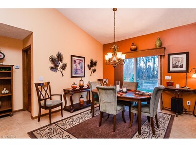 Dining area...Custom blinds and valances