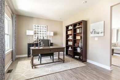 Flex area as you enter the home. Could be used as a study, formal dining or a sitting area.