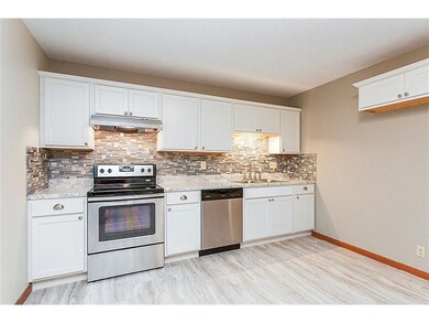 Updated quality kitchen with beautiful backsplash