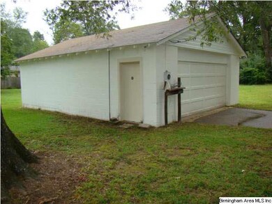 concrete block garage and storage