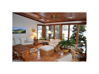 Garden room with vaulted ceilings, decorator skyli