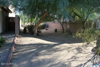 East side wash (next to home)