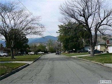 View down the street