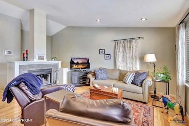 Living Room with Fireplace