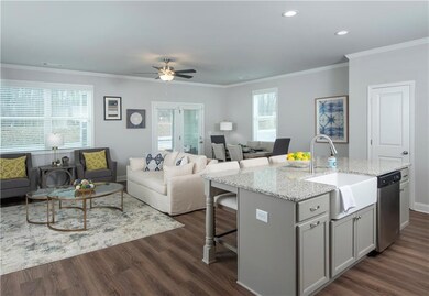 Photo of an Elm Townhome. Picture is just a depict