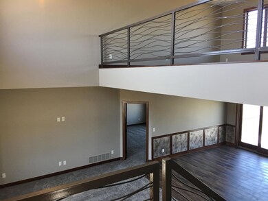 View from stairway