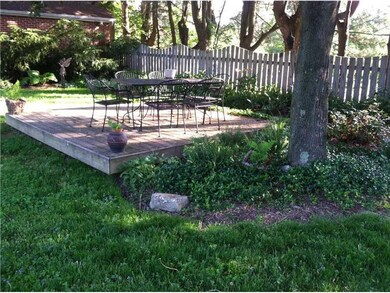 Land/Lot. A close up of the patio--a  tranquil roo