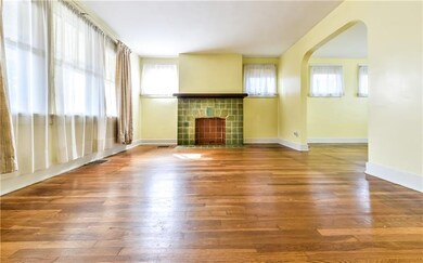 Sun drenched living room with plenty of natural li