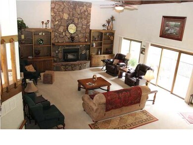 2 STONE FIREPLACES