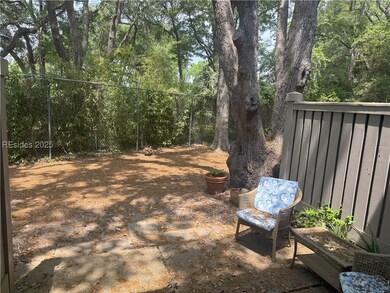 Rear courtyard.