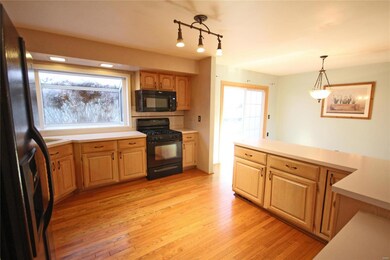 Kitchen with plenty of counter space.