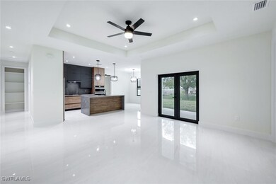 The open layout enhances the home’s sense of spaci