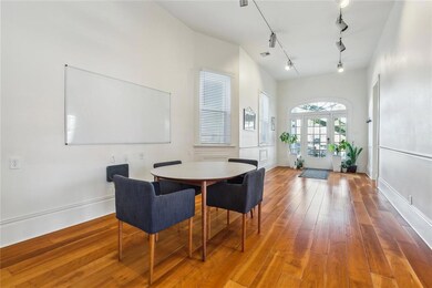 Enter into a large room perfect for a conference r