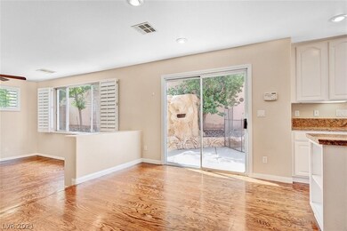 Kitchen is open to sunken family room.