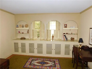 Custom Built-ins - Overlooks Rear Yard