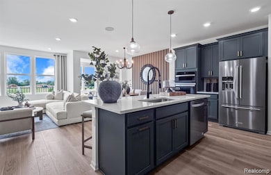 Modern Open Concept Kitchen