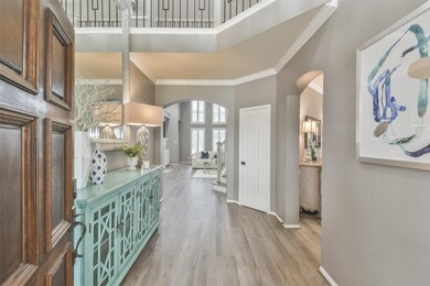 Beautiful two-story entry.