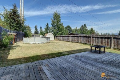 Backyard and pool