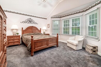 First floor master bedroom suite